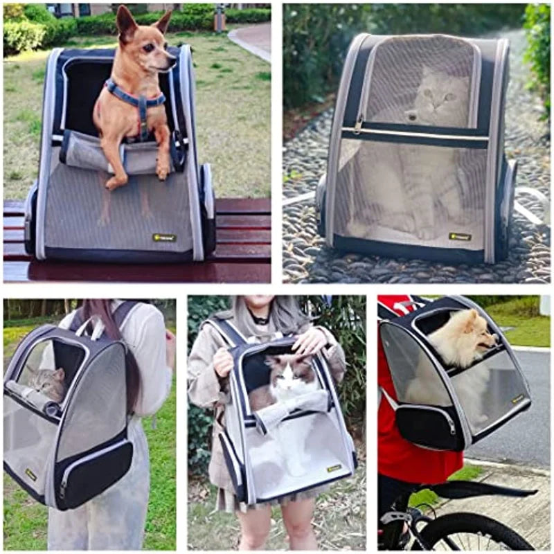 Innovative Travel Bubble Backpack, Pet Carriers for Cats and Dogs